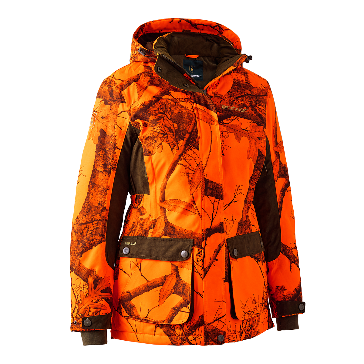 Deerhunter Lady Eagle Winter Jacket - RealTree Edge® Orange - Front