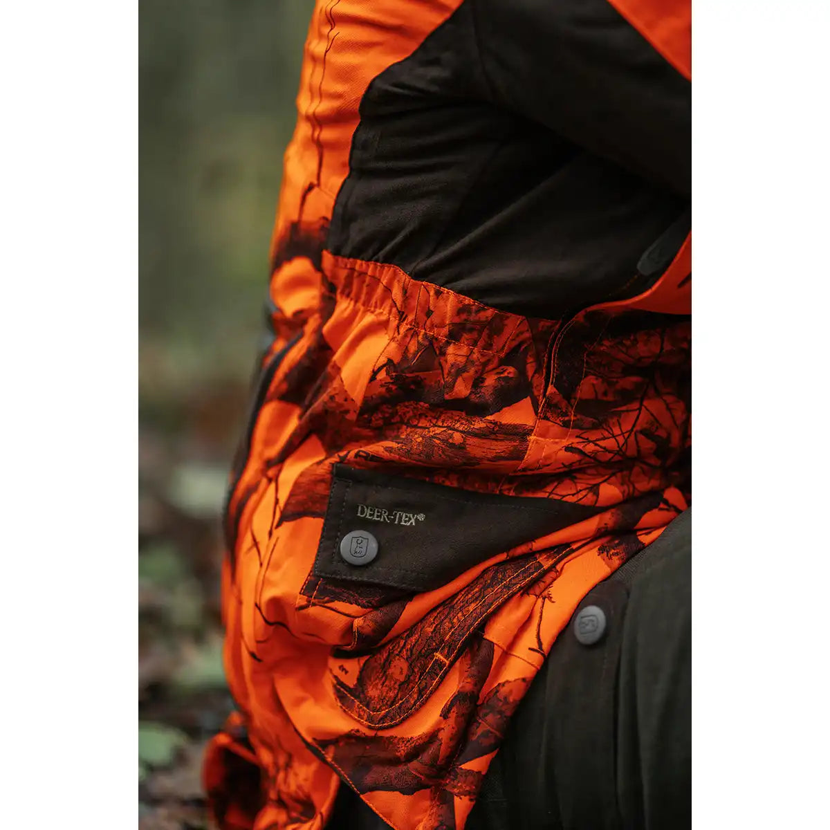 Deerhunter Lady Eagle Winter Jacket - RealTree Edge® Orange - Side Detail