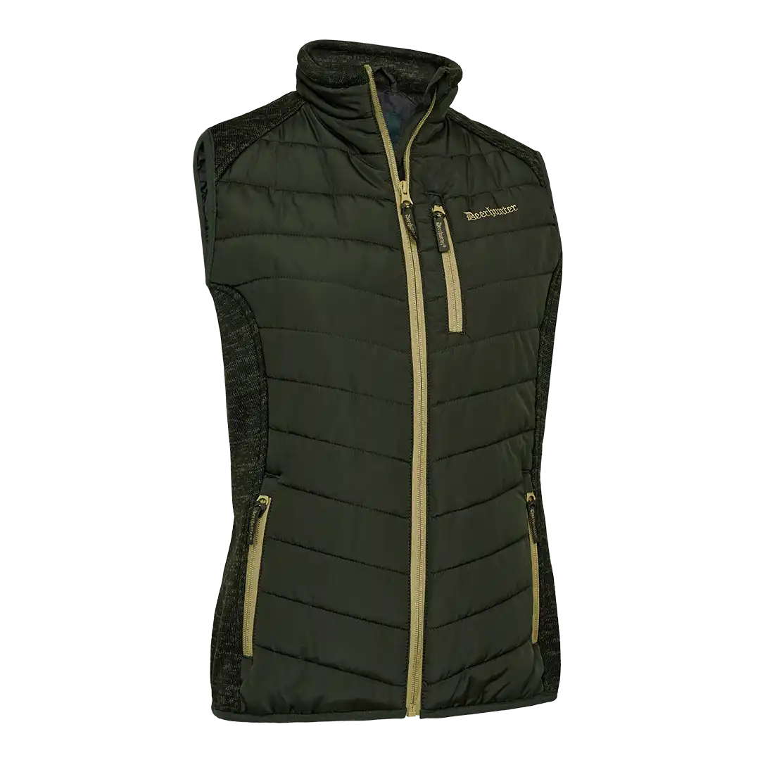 Deerhunter Lady Moor Padded Waistcoat - Forest Ember - Front