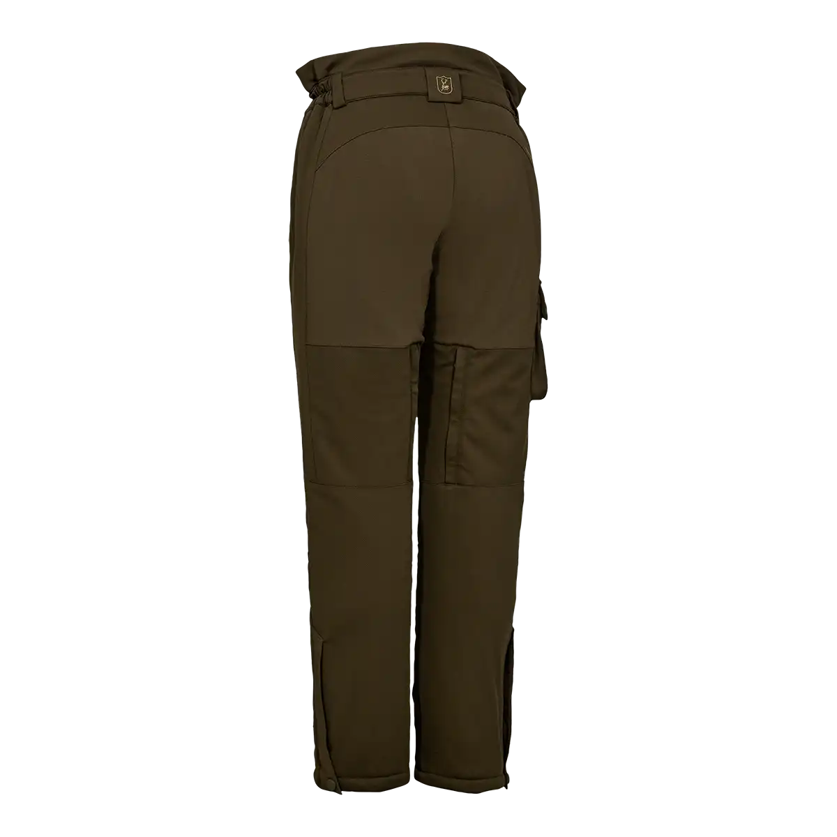 Deerhunter Lady Muflon Pro Winter Trousers - Art Green - Back No Braces