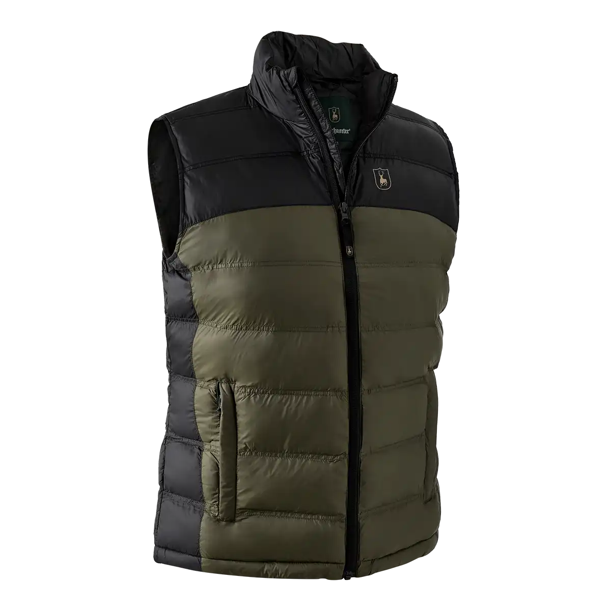 Deerhunter Lady Northward Padded Waistcoat - Rifle Green - Front