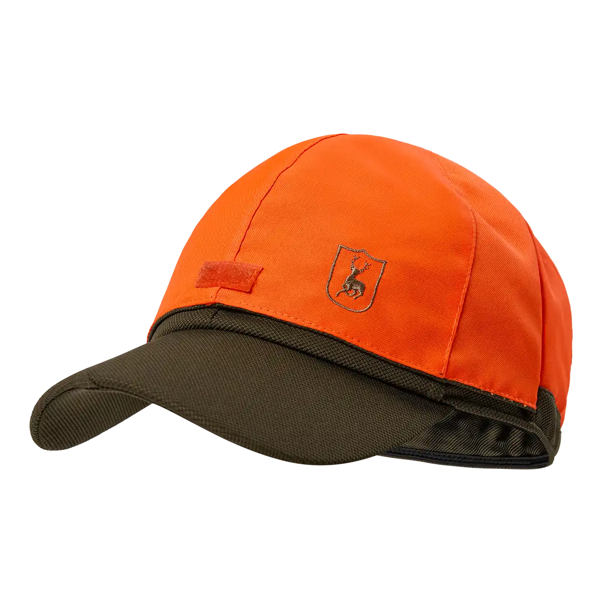 Deerhunter Muflon Pro Cap with Safety - Art Green - With Safety Orange Top