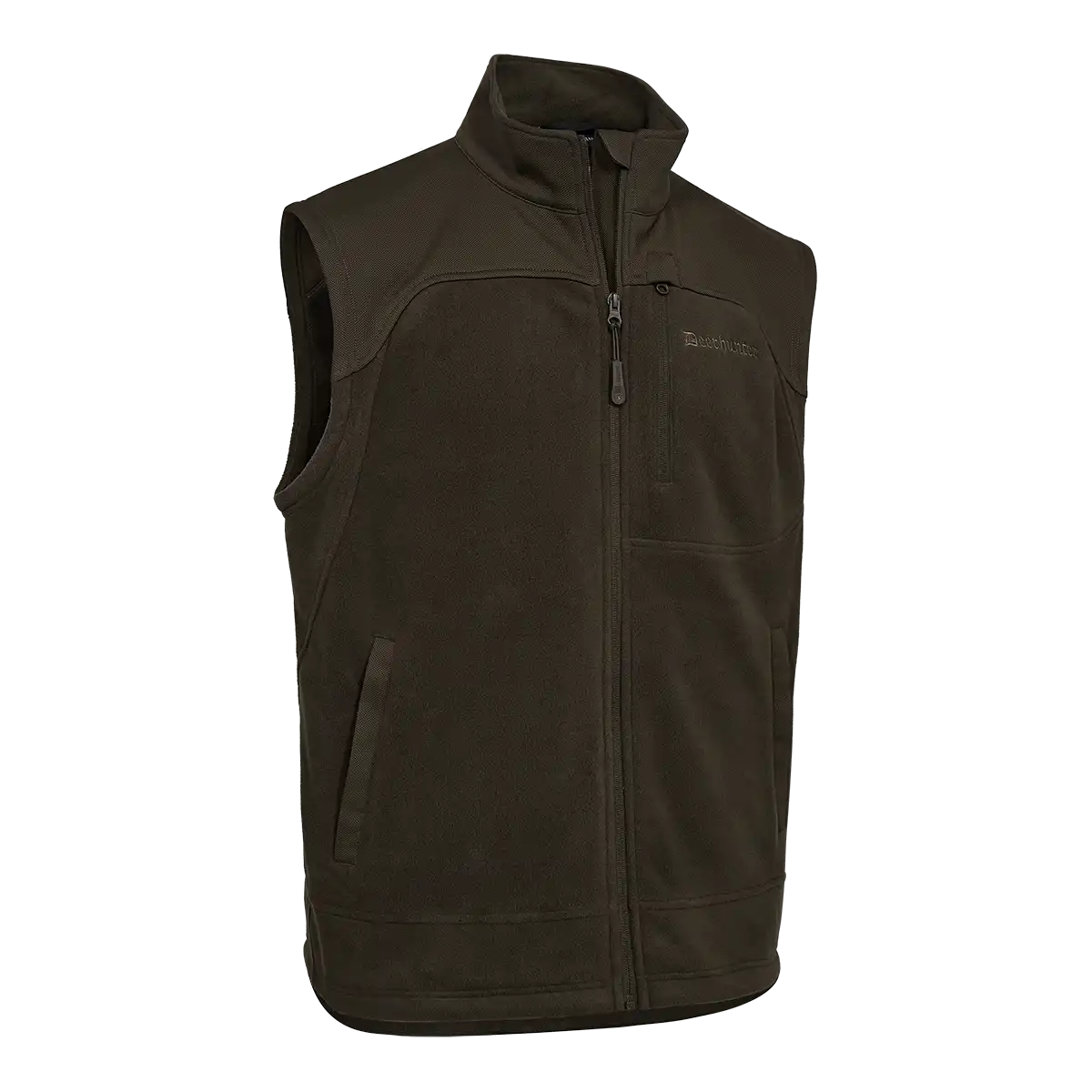 Deerhunter Muflon Pro Fleece Waistcoat - Art Green - Front