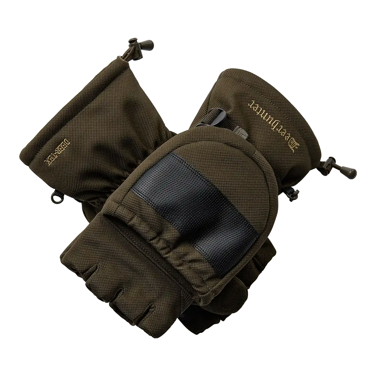 Deerhunter Muflon Pro Glomitts - Art Green - Fingerless Gloves Backs