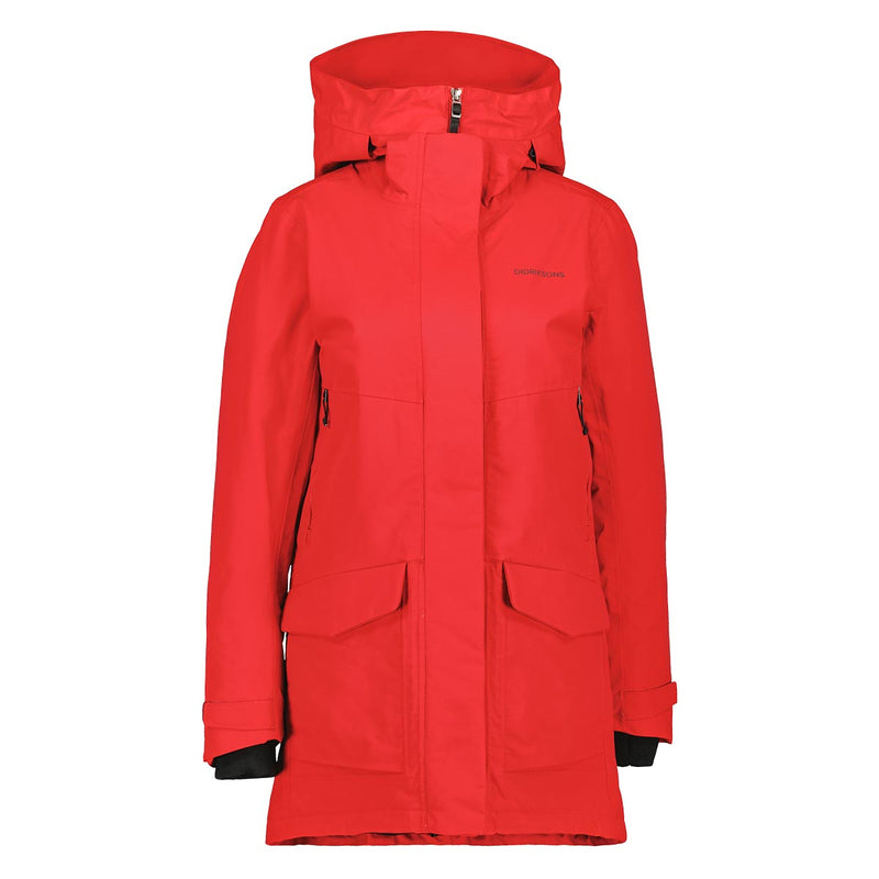 Didriksons Frida Women's Parka 7 Pomme Red