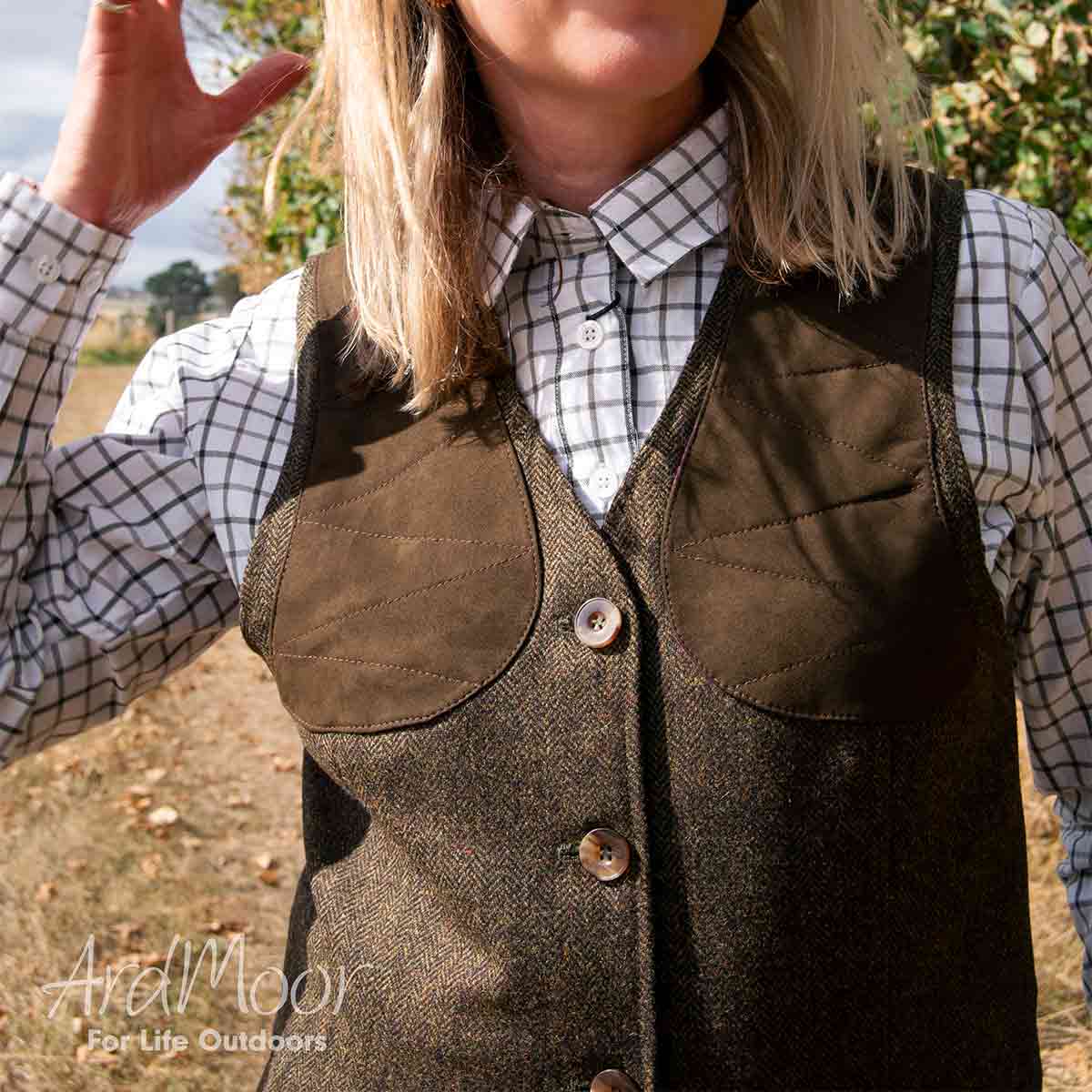 Laksen Dora Ladies Beauly Shooting Vest - Detail