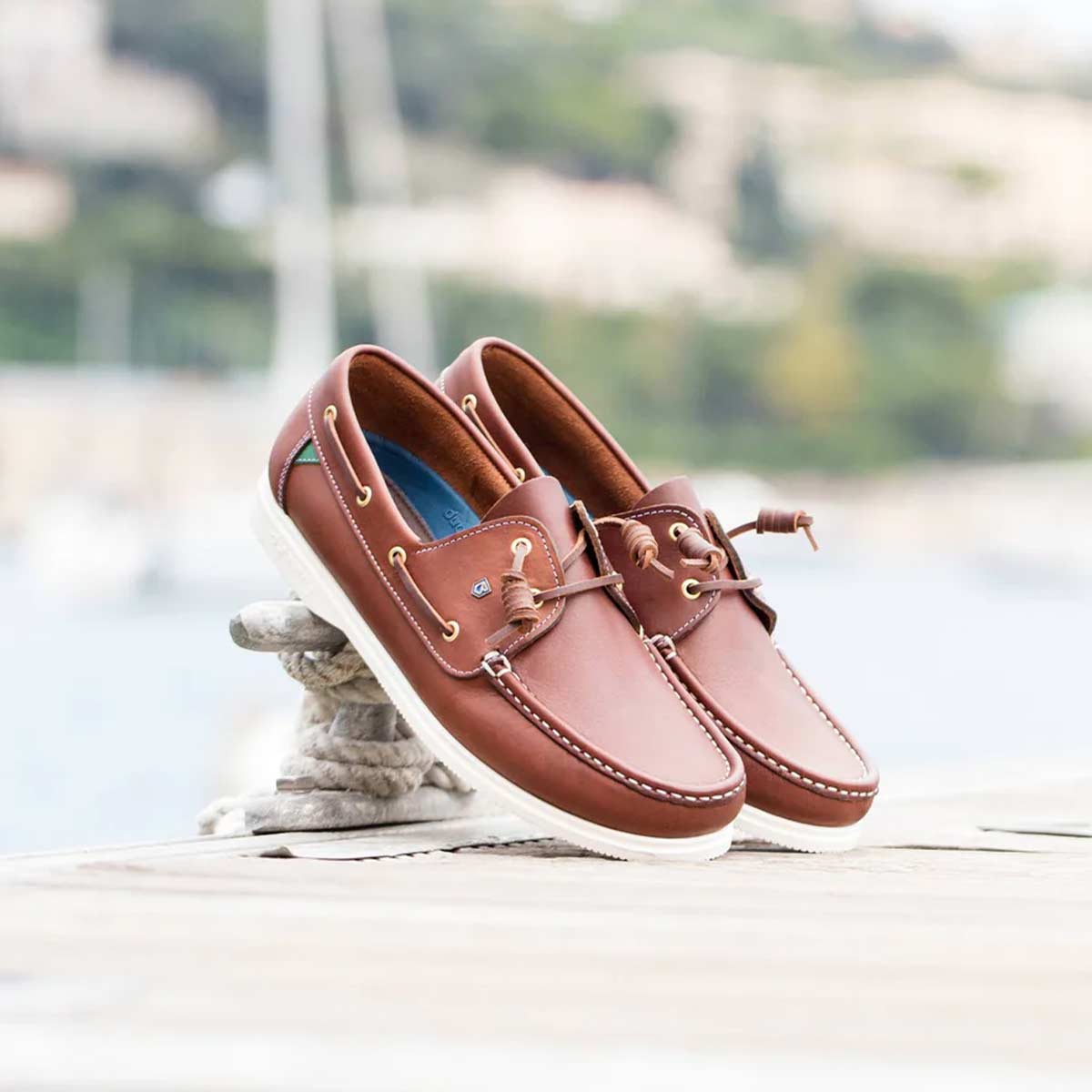 Dubarry Admirals Men's Deck Shoes - Brown - Lifestyle