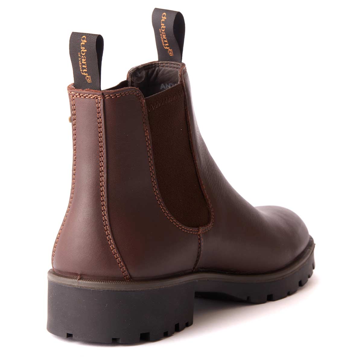 Dubarry Antrim Men's Chelsea Boot - Mahogany - Rear