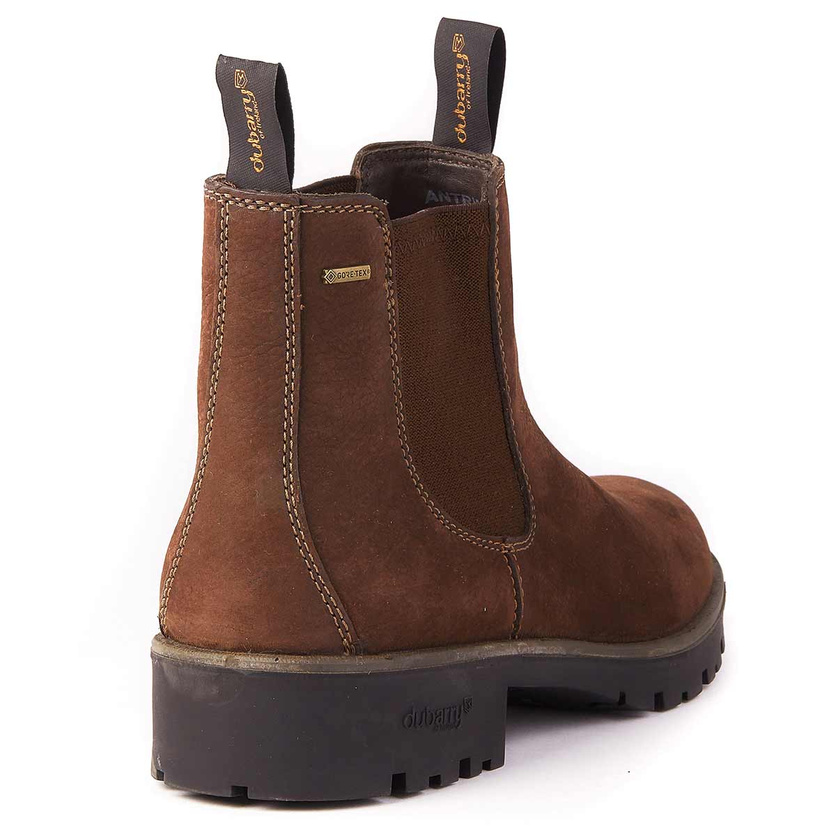 Dubarry Antrim Men's Chelsea Boot - Walnut - Rear