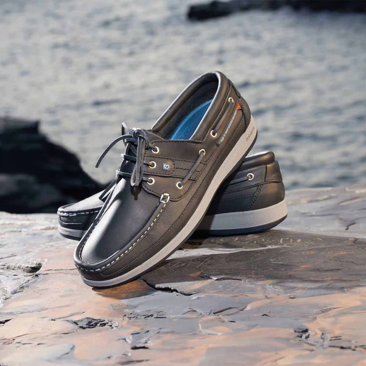 Dubarry Atlantic Men's Deck Shoes - Navy - Lifestyle