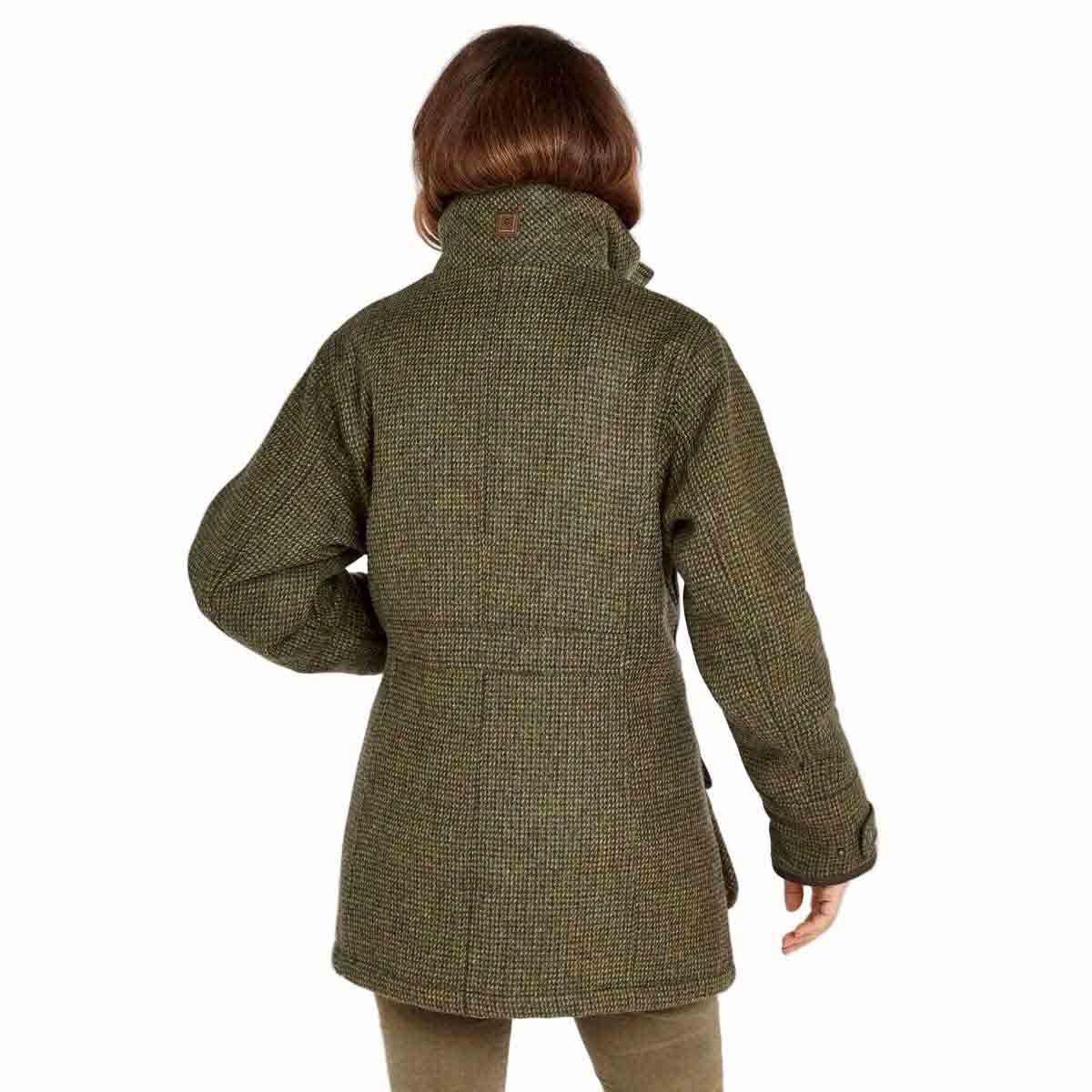 Dubarry Ballynahinch Tweed Shooting Jacket - Rear