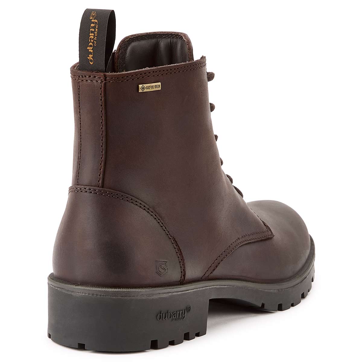 Dubarry Ballywater Men's Lace Up Ankle Boot - Old Rum - Rear