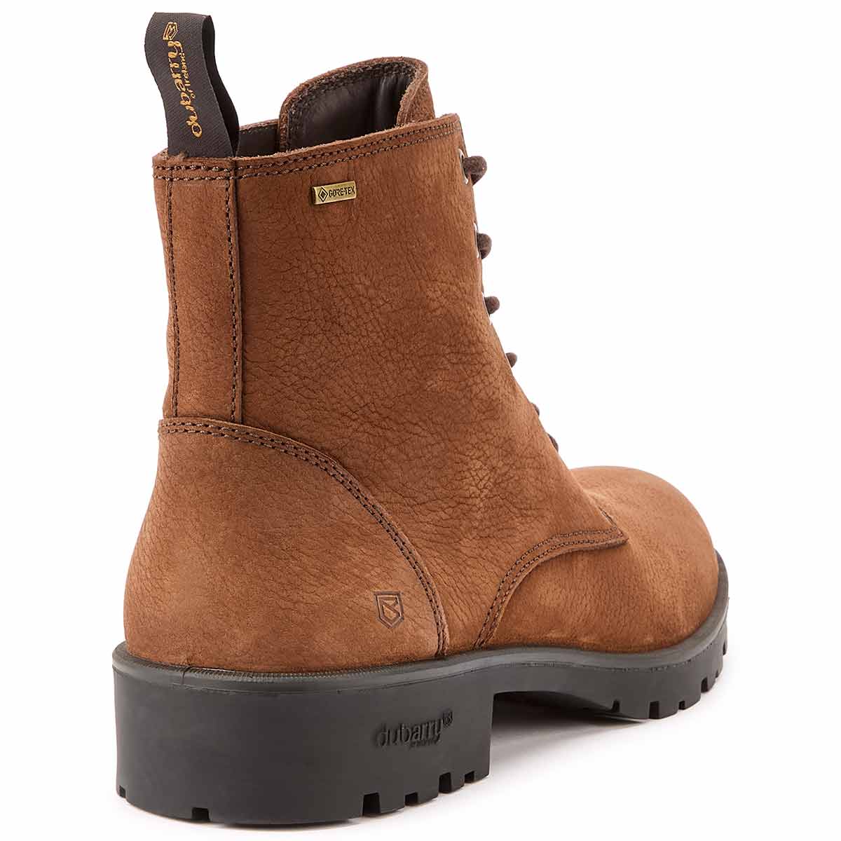 Dubarry Ballywater Men's Lace Up Ankle Boot - Walnut - Rear
