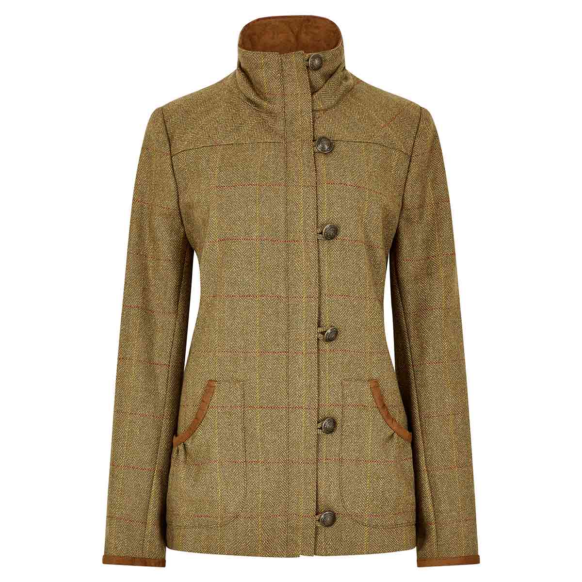 Dubarry Bracken Women's Tweed Jacket - Elm