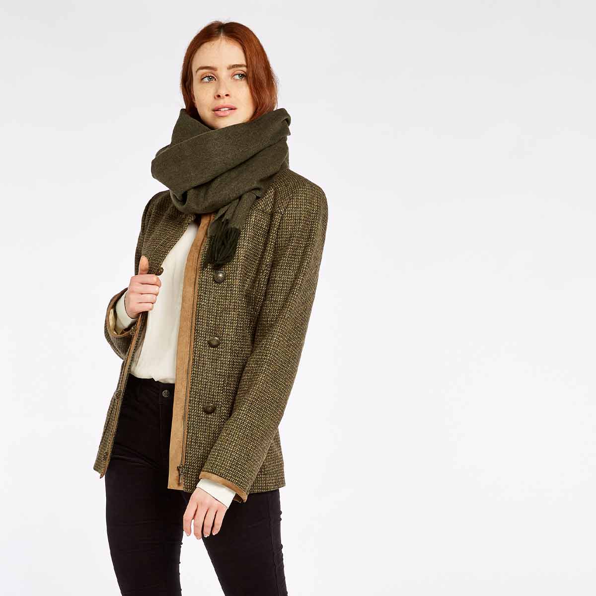 Dubarry Bracken Women's Tweed Jacket - Heath