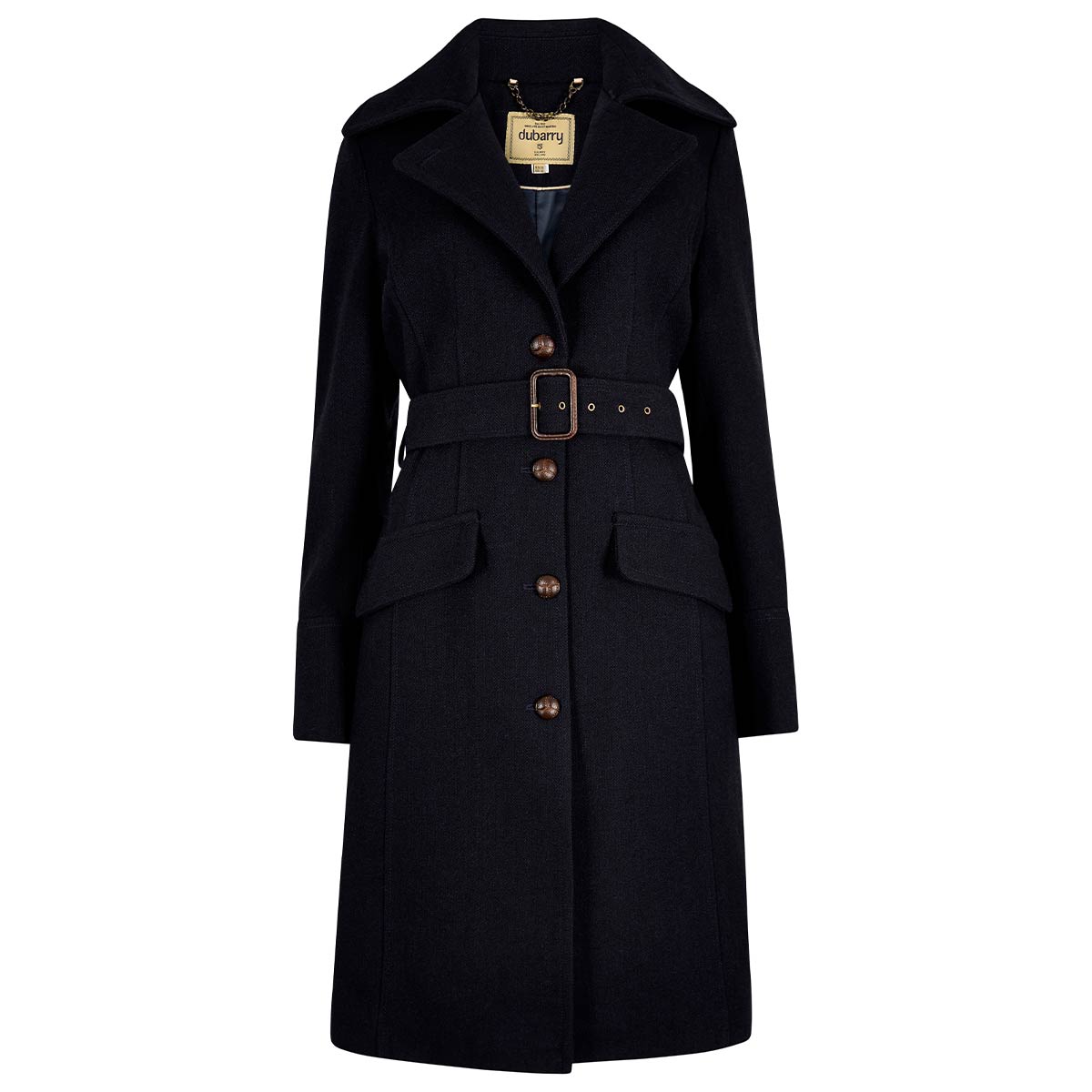 Dubarry Brookvale Women's Fitted Tweed Coat - French Navy