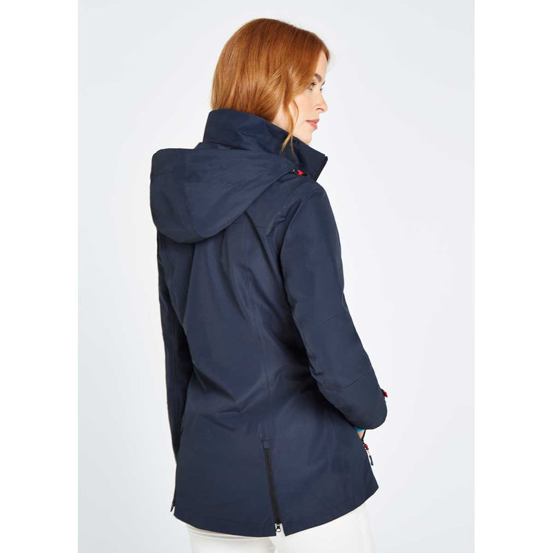 Dubarry Capeclear Waterproof Women's Jacket - On Model  - Rear