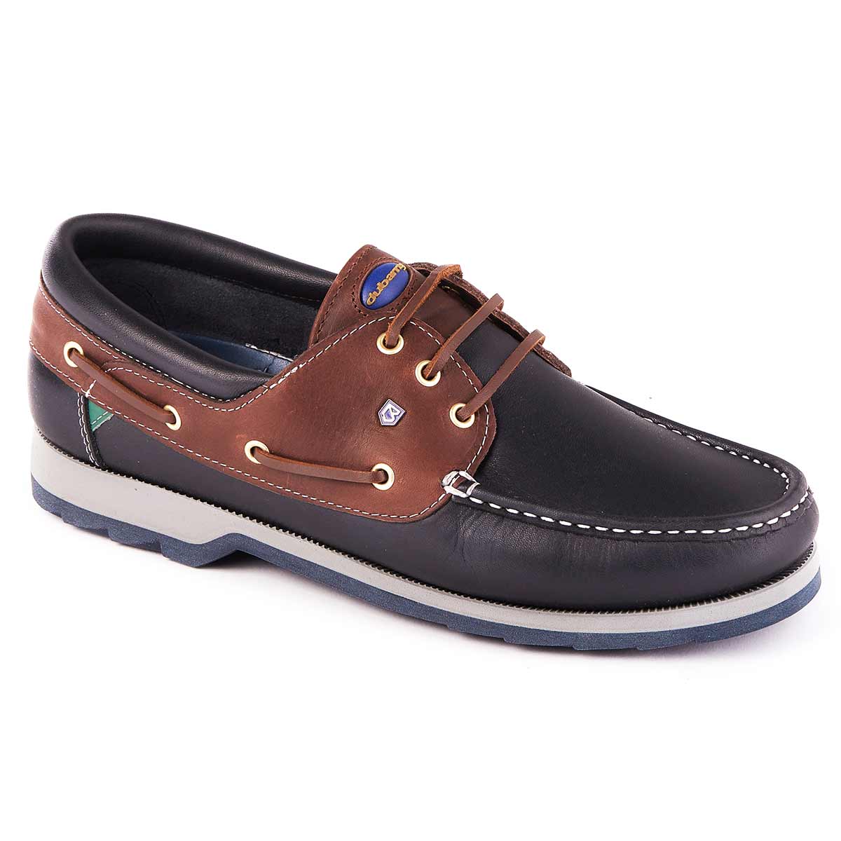 Dubarry Commander Men's Deck Shoes - Navy/Brown