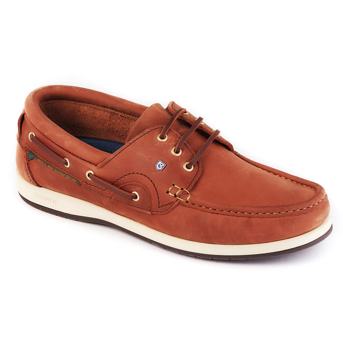 Dubarry Commodore XLT Men's Deck Shoes -Chestnut