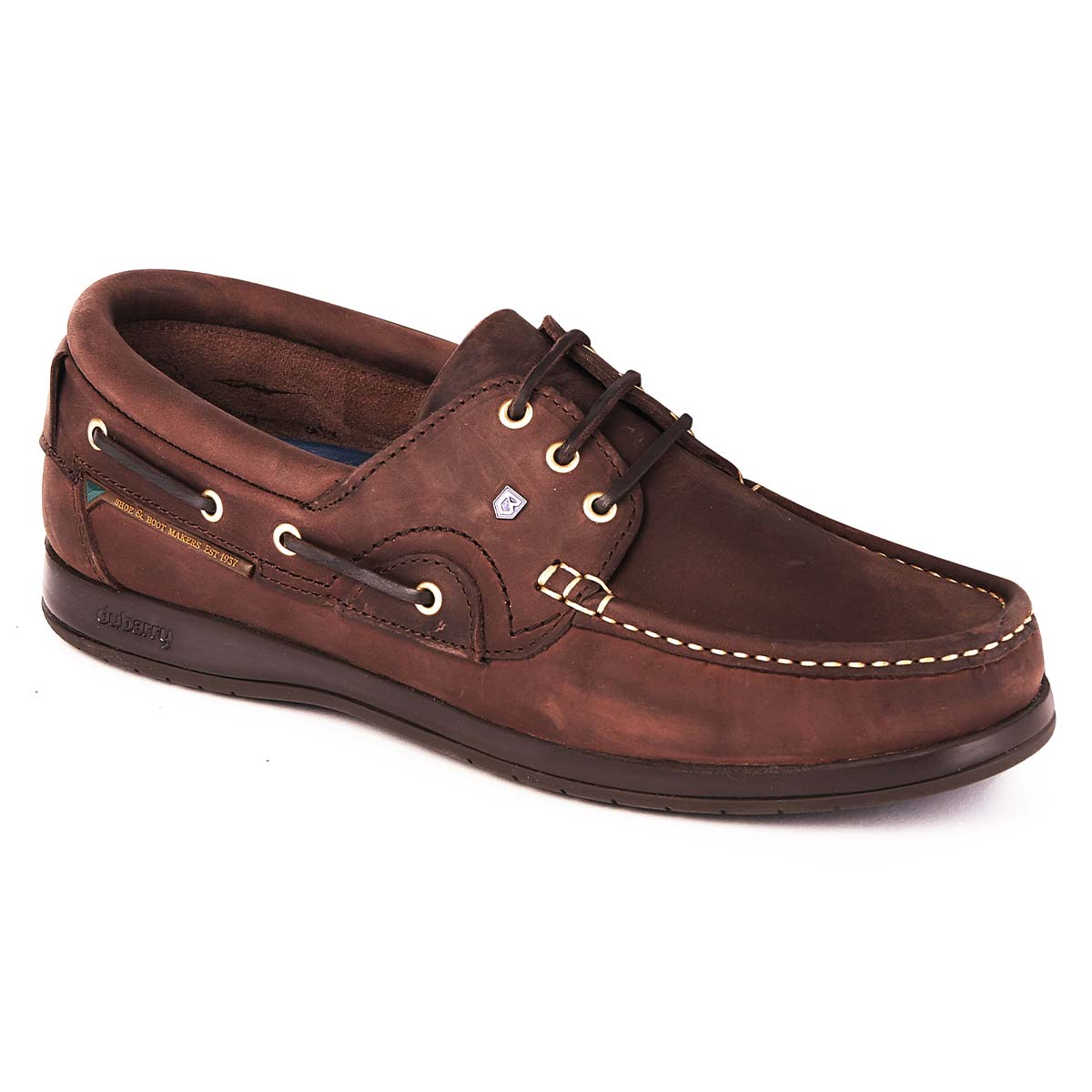 Dubarry Commodore XLT Men's Deck Shoes - Old Rum