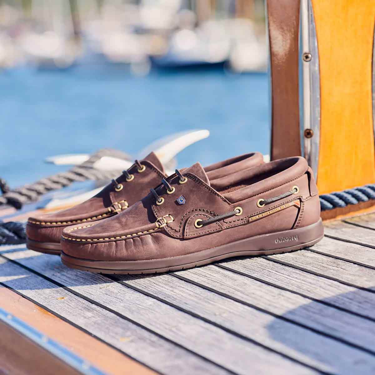 Dubarry Commodore XLT Men's Deck Shoes - Old Rum - Lifestyle