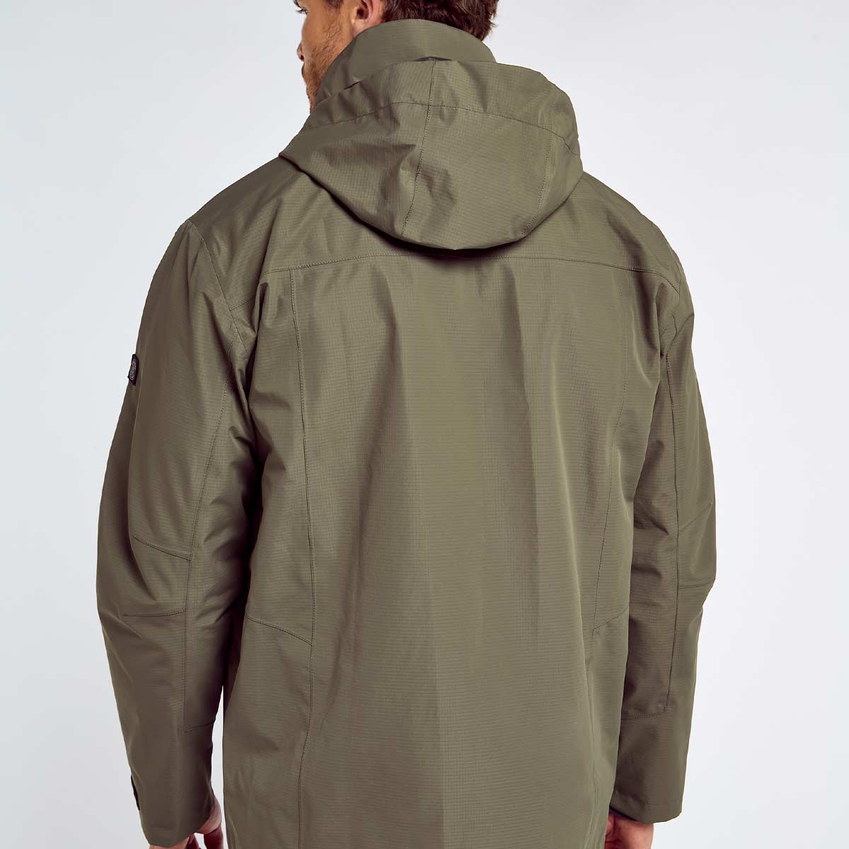 Dubarry Crossbarry Men's Jacket - Kelp - Rear