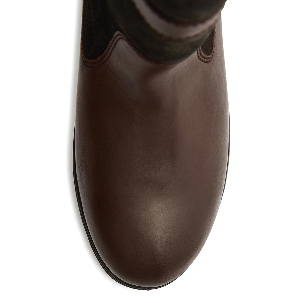 Dubarry Donegal Women's Country Boot - Black/Brown - Top