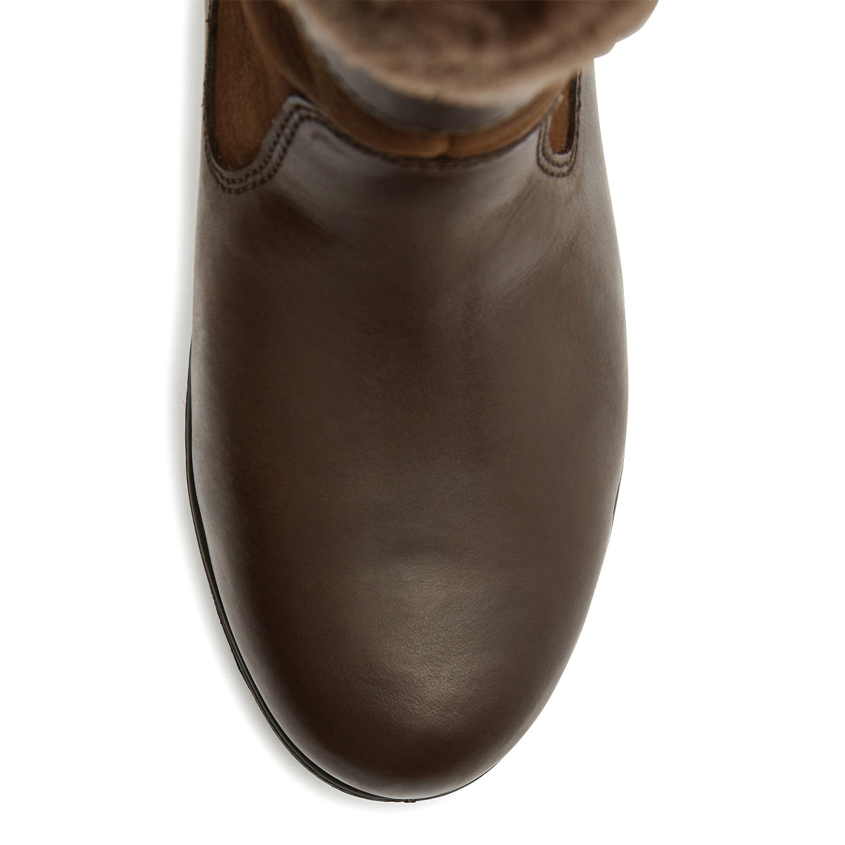 Dubarry Foxrock Women's Country Boot - Walnut - Top