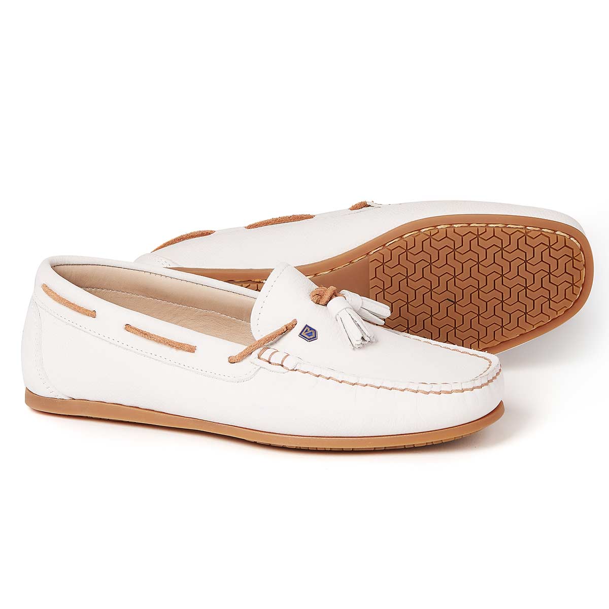 Dubarry Jamaica Women's Loafer - Sail White - Sole