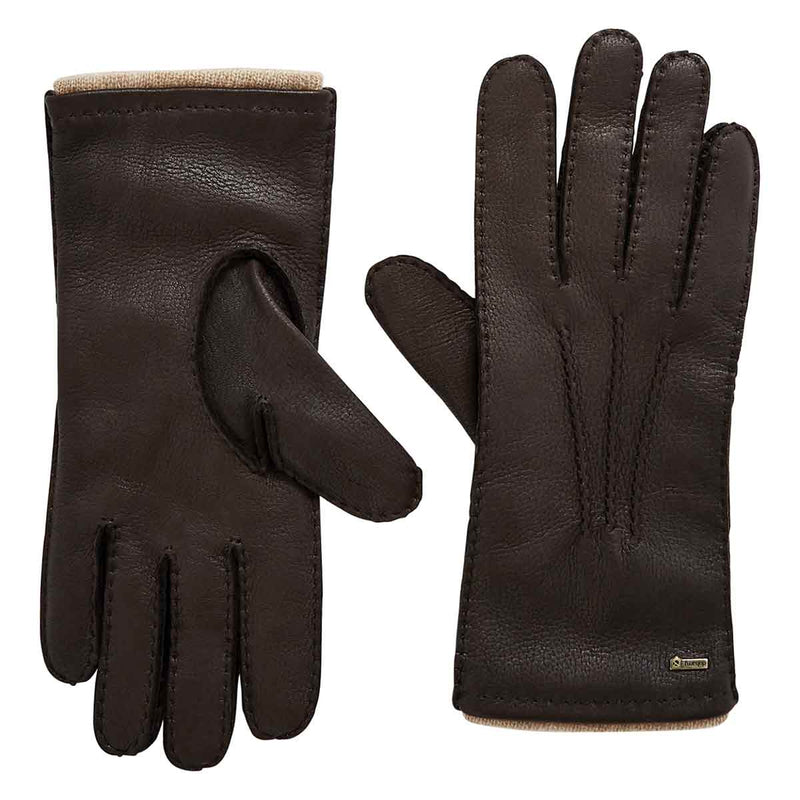 Dubarry Kilconnell Leather Gloves Mahogany
