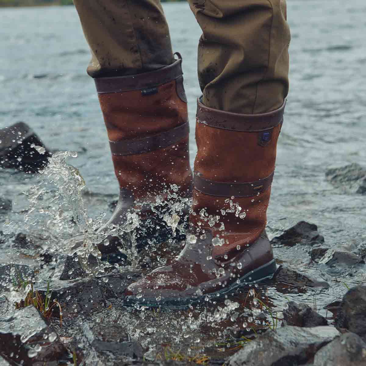 Dubarry Kildare Country Boot - Walnut - Model