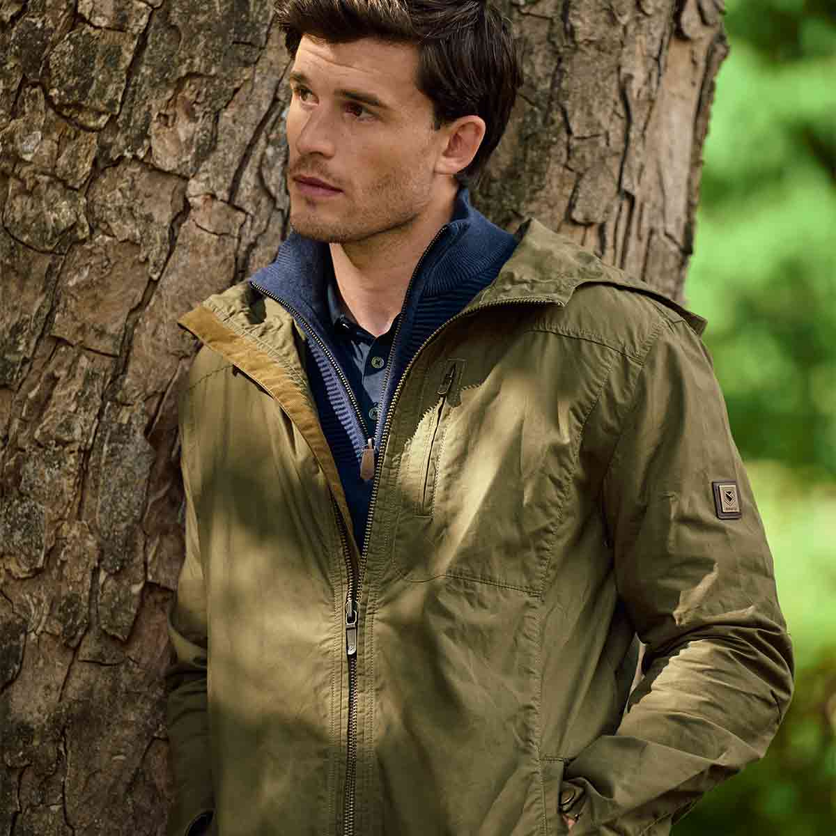 Dubarry Larkfield Men's Waxed Jacket - Model