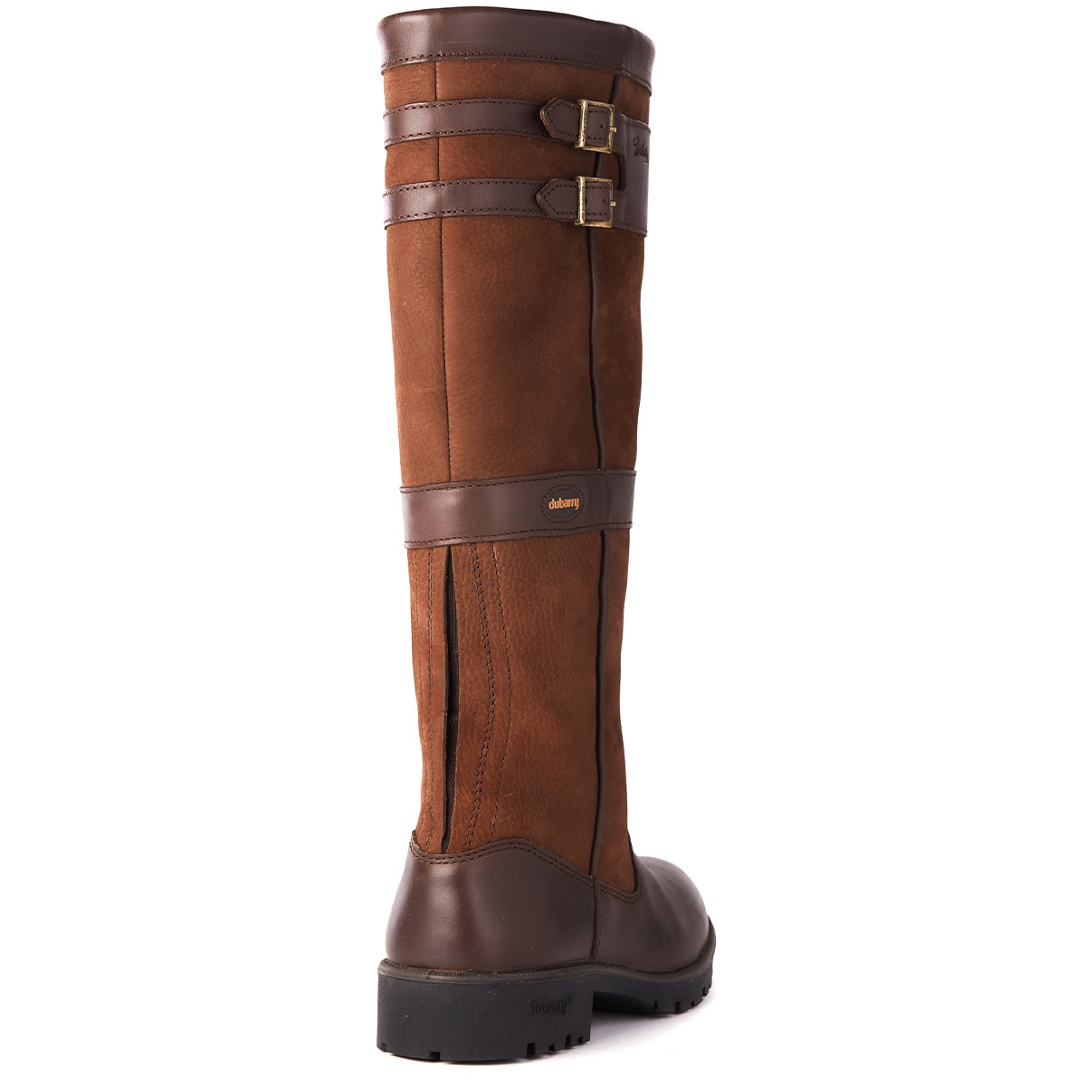 Dubarry Longford Women's Country Boot - Walnut - Rear
