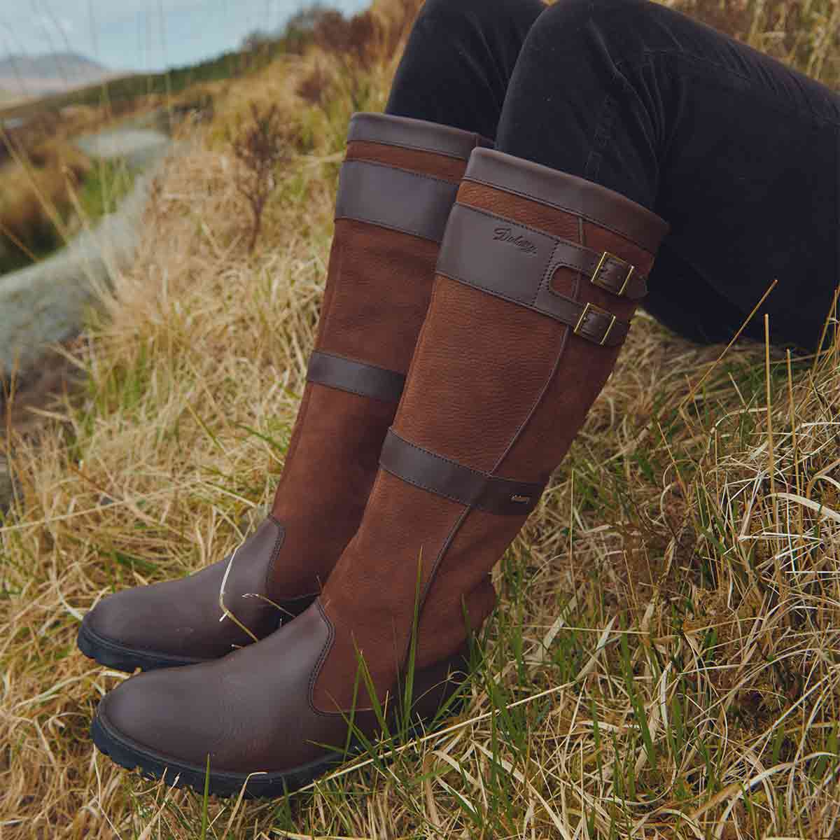 Dubarry Longford Women's Country Boot - Walnut - Model