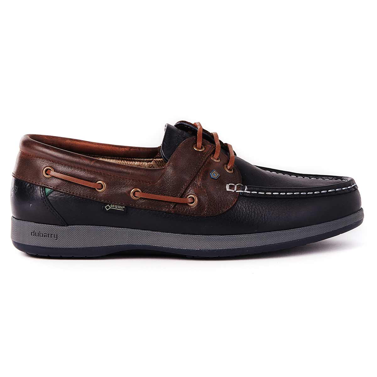 Dubarry Mariner Men's Deck Shoes - Navy/Brown