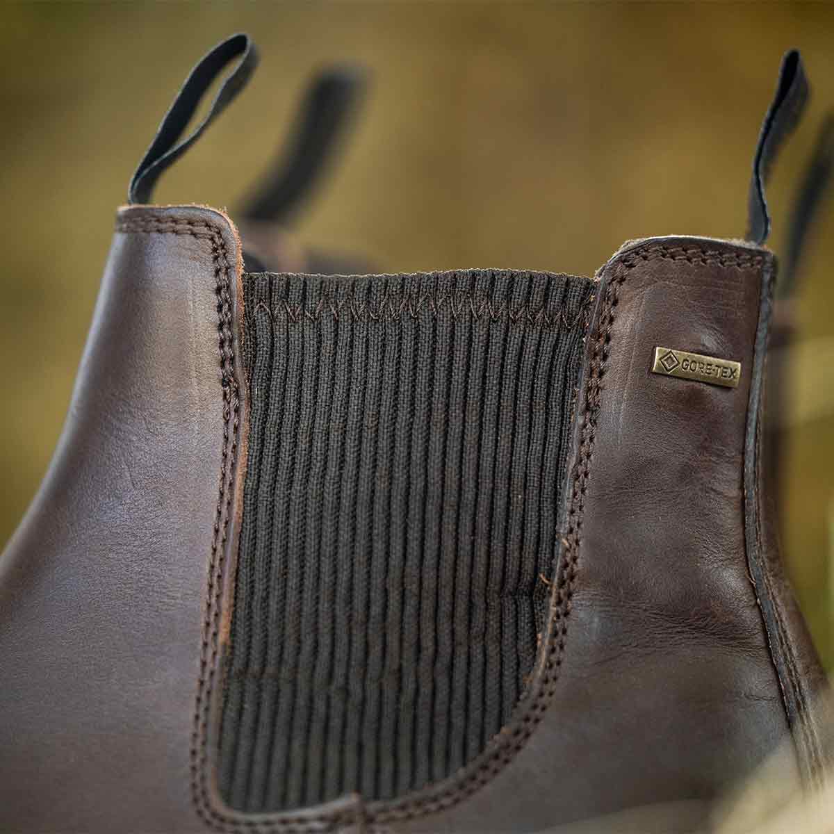 Dubarry Offaly Men's Chelsea Boot - Mahogany - Detail