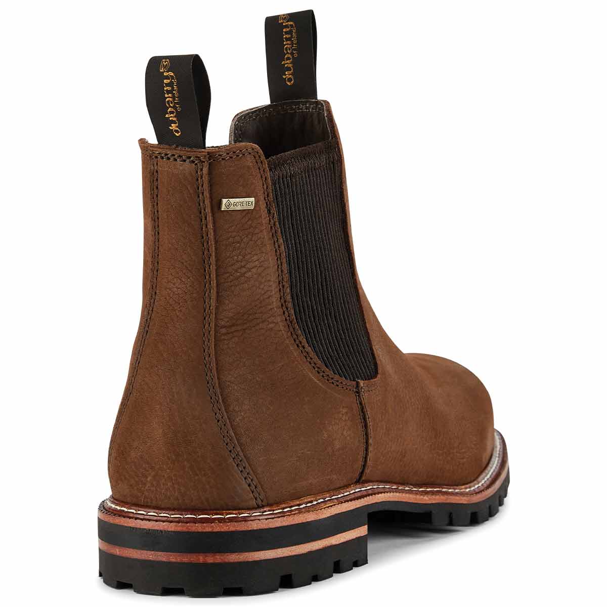 Dubarry Offaly Men's Chelsea Boot - Walnut - Rear