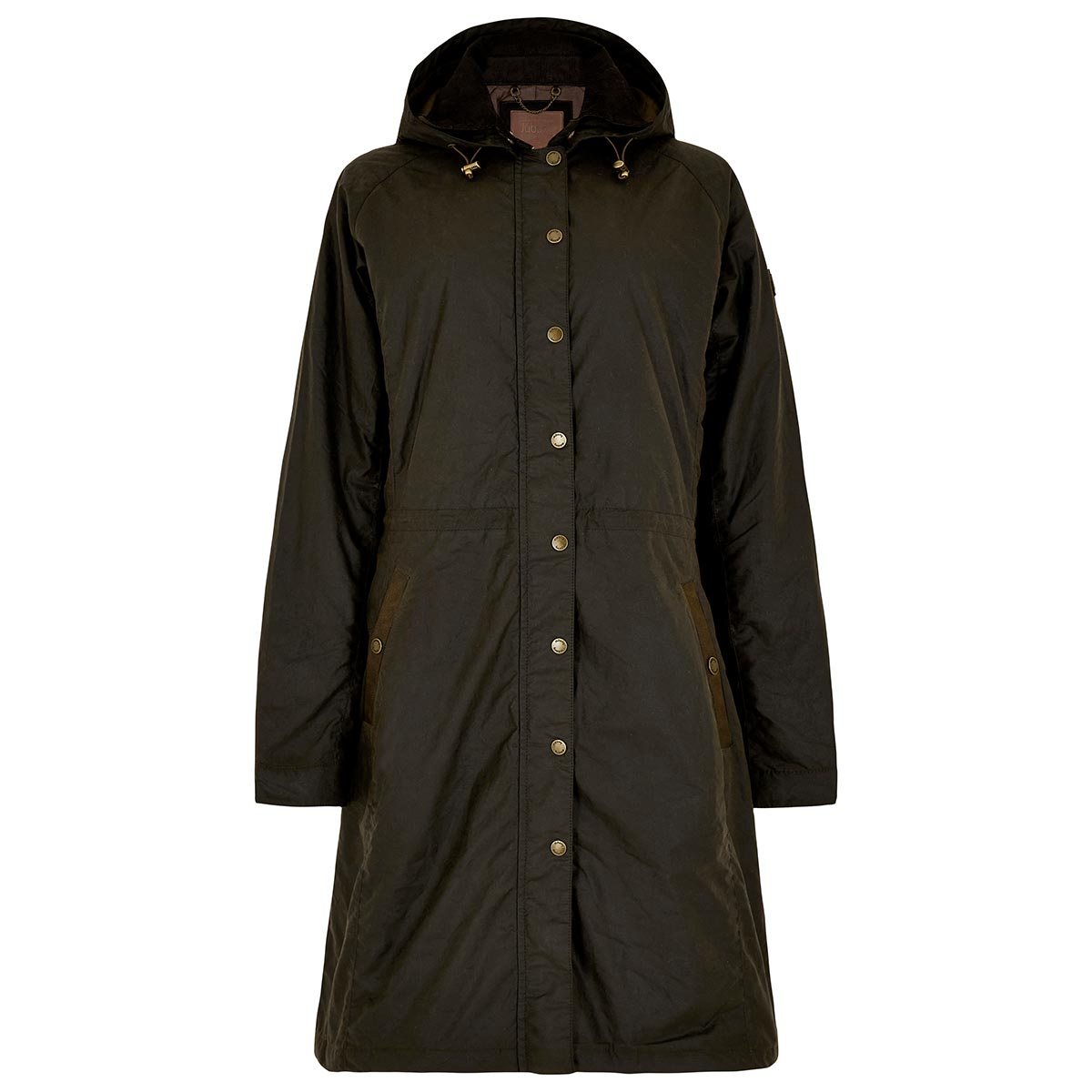 Dubarry Redington Women's Waxed Cotton Coat - Verdigris