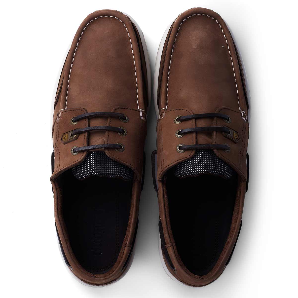 Dubarry Regatta Men's Deck Shoes - Chestnut - Insole