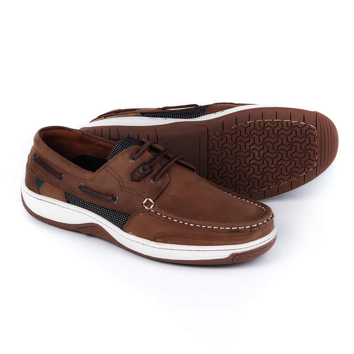 Dubarry Regatta Men's Deck Shoes - Donkey Brown Nubuck - Sole
