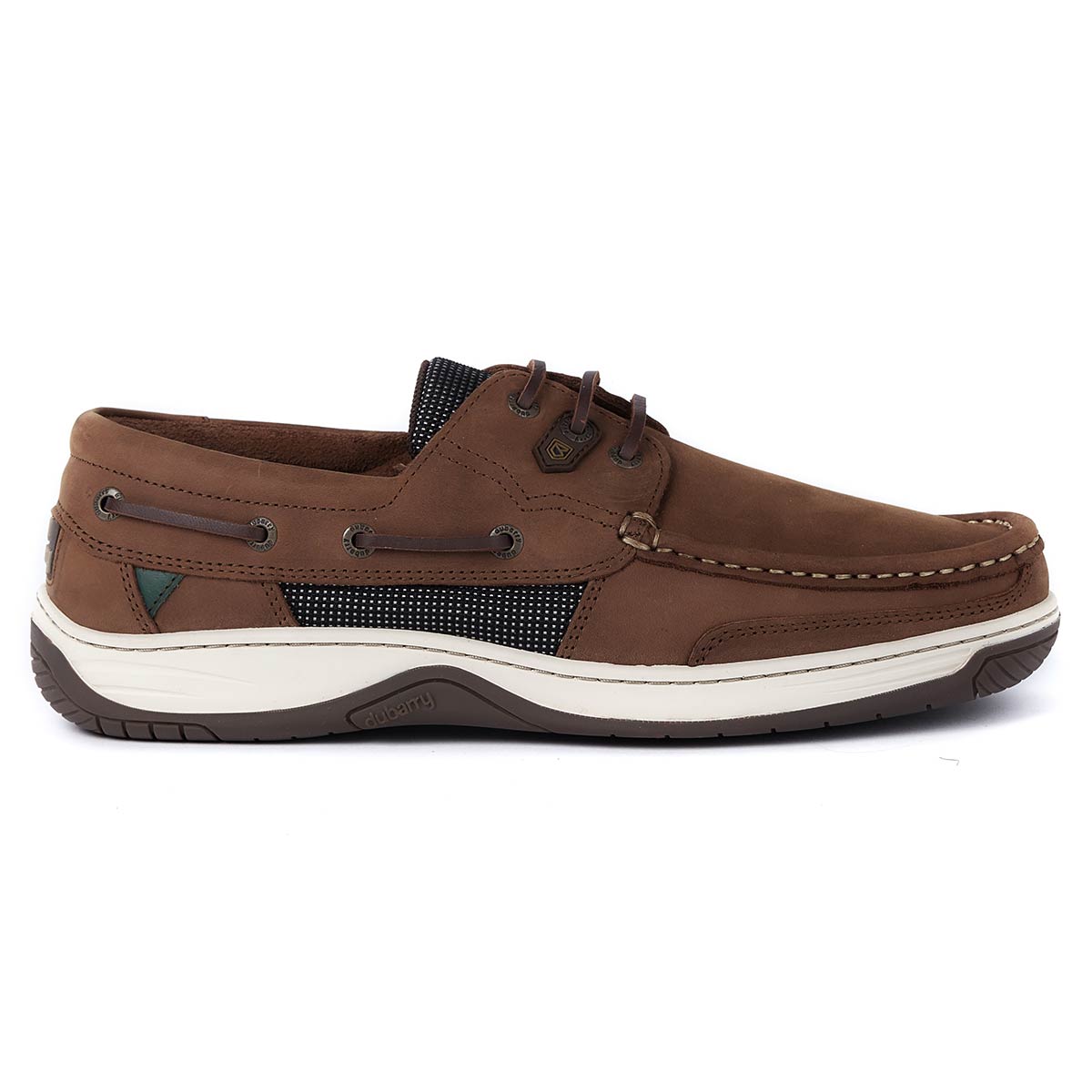 Dubarry Regatta Men's Deck Shoes - Donkey Brown Nubuck