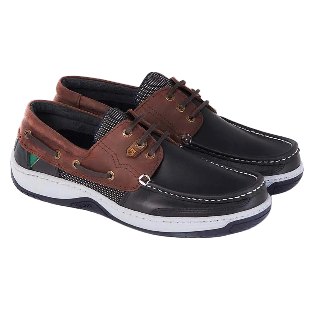 Dubarry Regatta Men's Deck Shoes - Navy/Brown