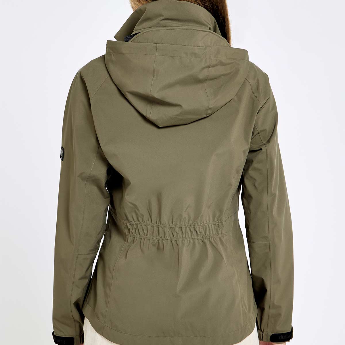 Dubarry Seamills Women's Waterproof Jacket - Kelp - Rear
