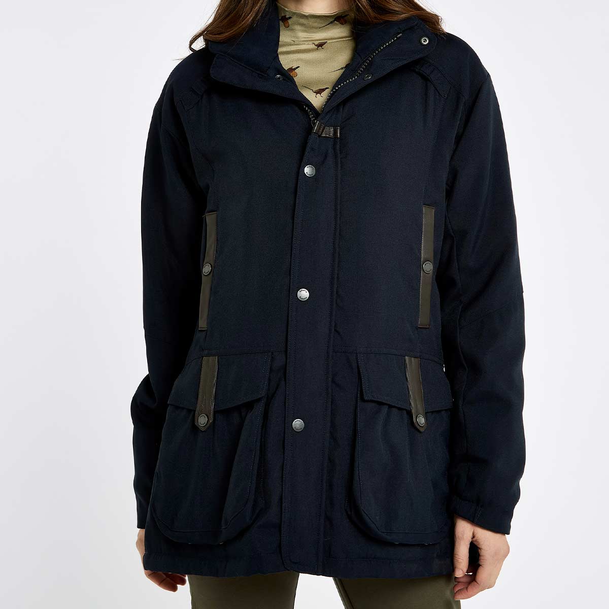 Dubarry Sherwood Women's Waterproof Jacket - Navy