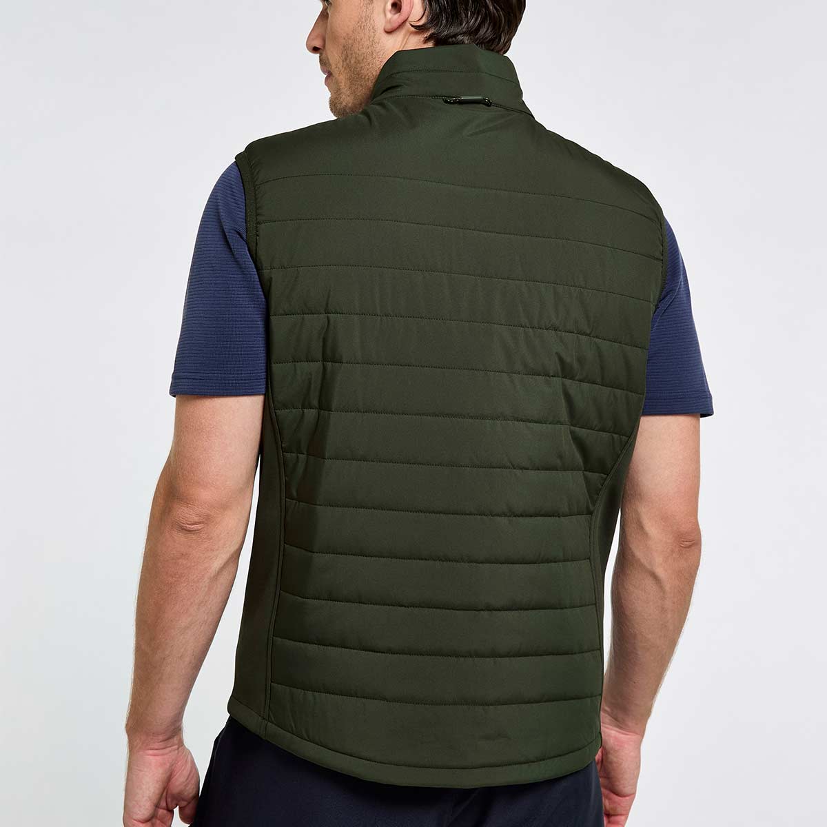 Dubarry Solent Men's Primaloft Gilet - Olive - Rear