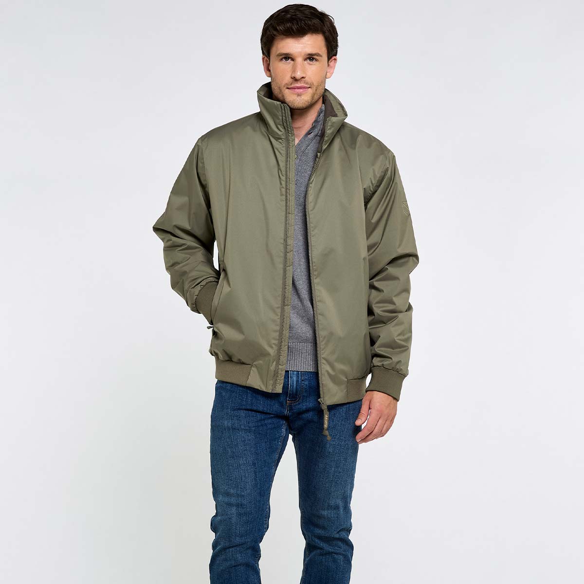 Dubarry Starboard Men's Blouson Jacket - Kelp
