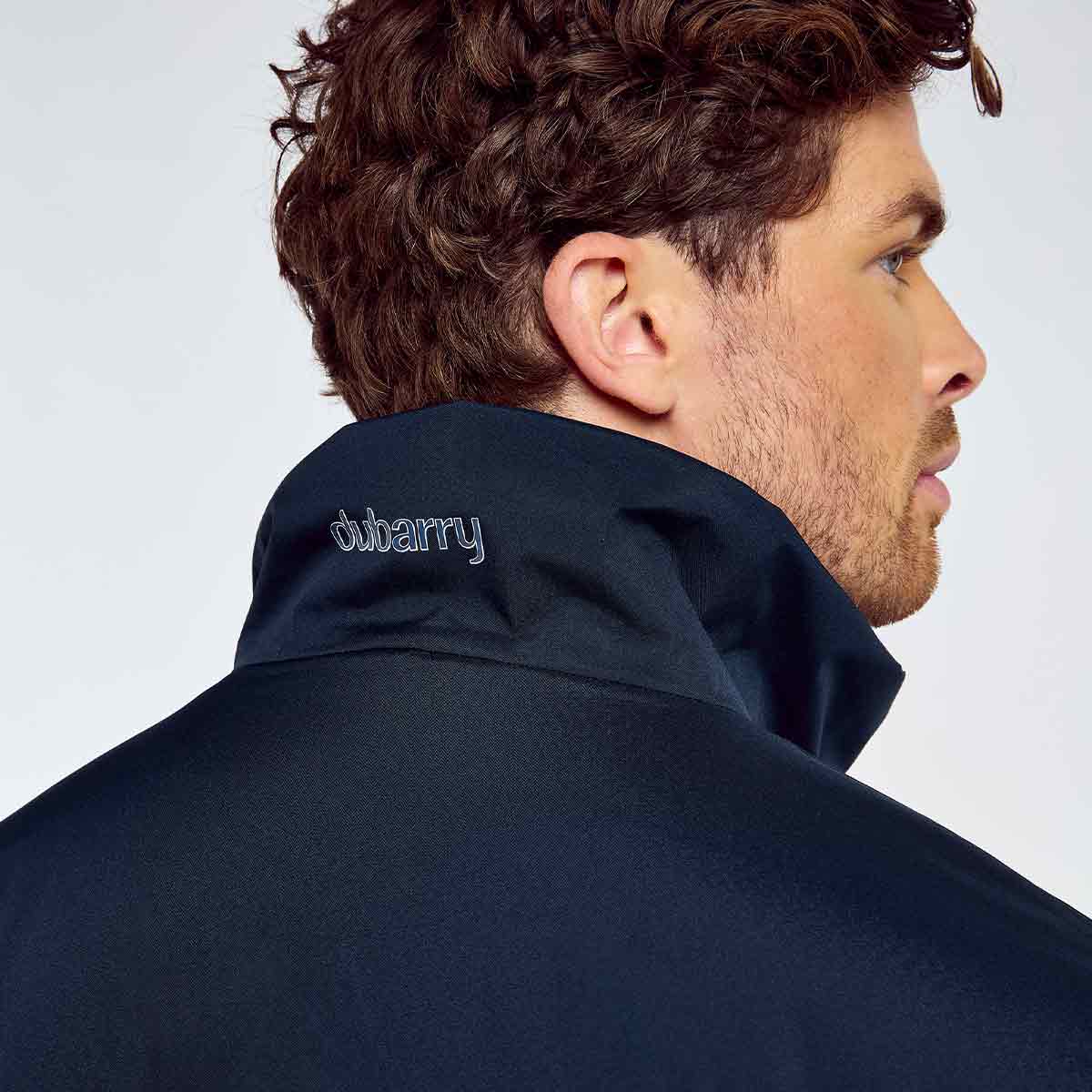 Dubarry Starboard Men's Blouson Jacket - Navy - Collar
