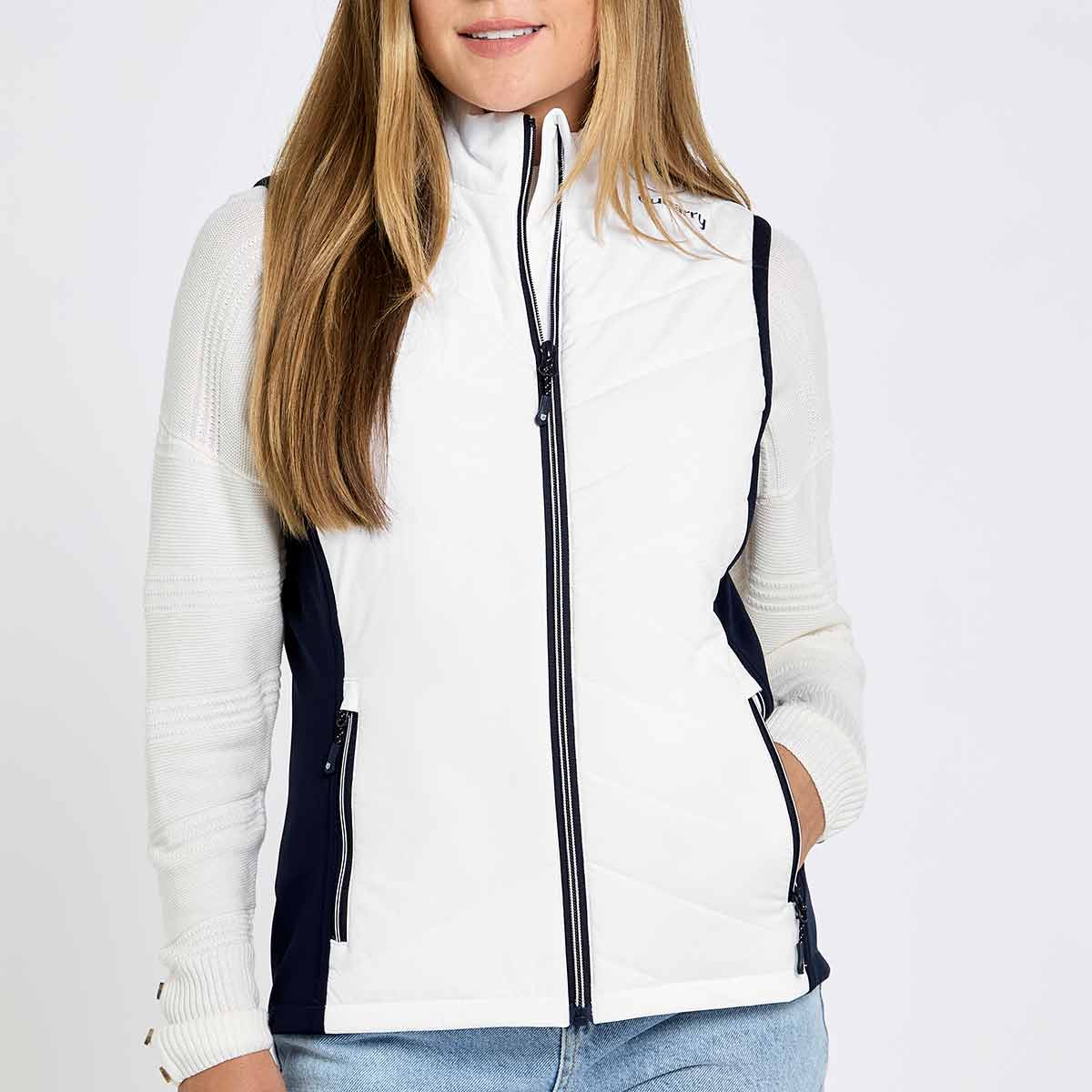 Dubarry Sunway Women's Gilet - White