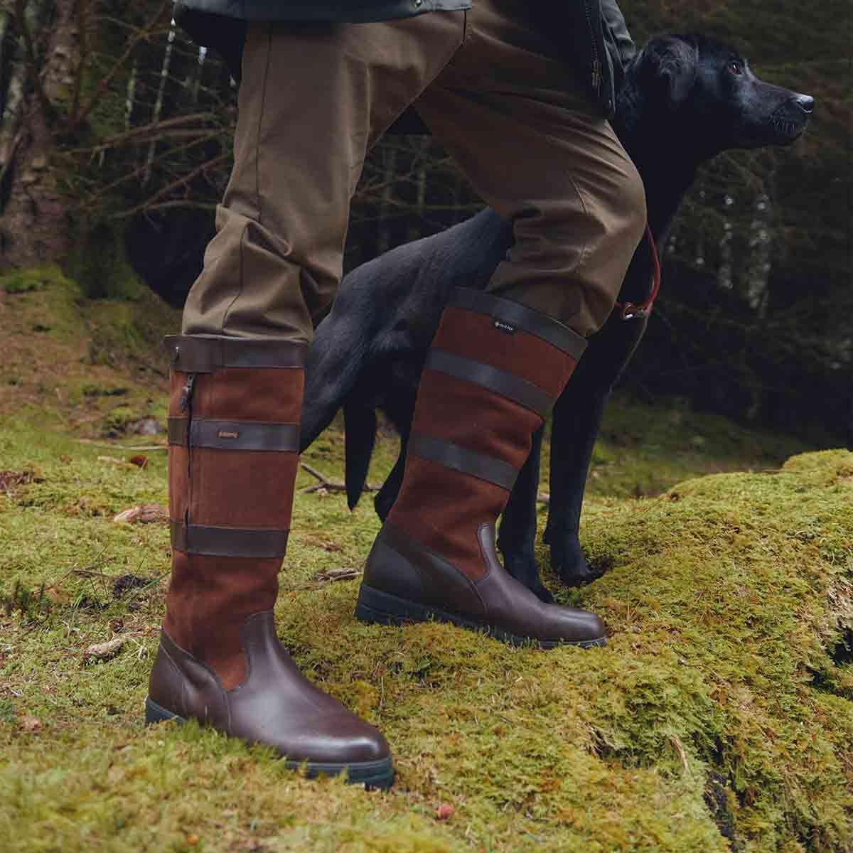 Dubarry Wexford Country Boot - Walnut - Model