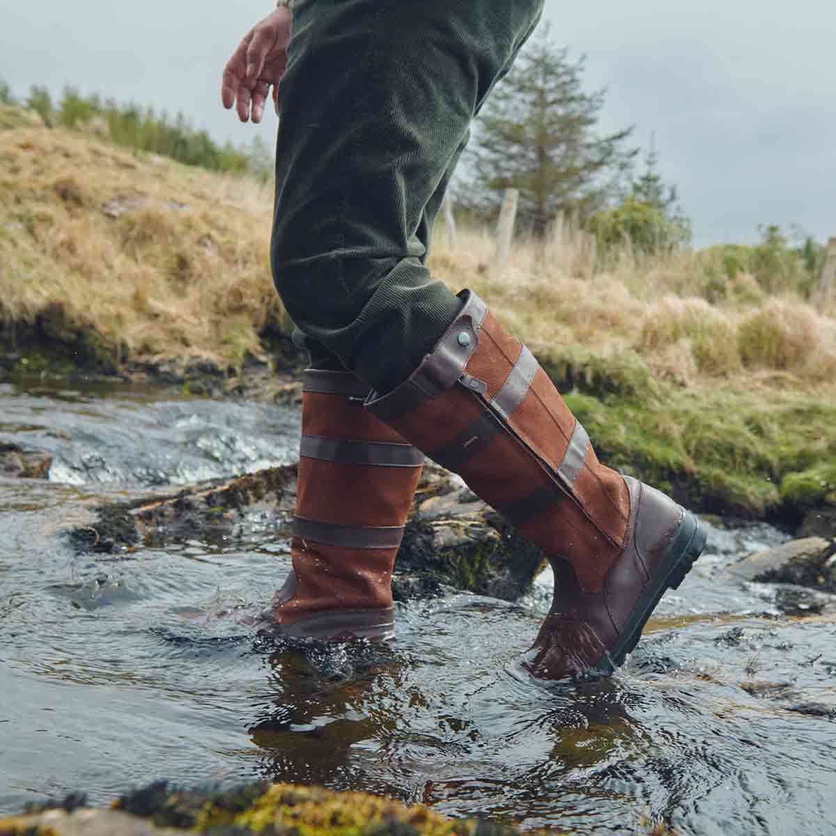 Dubarry Wexford Country Boot - Walnut - Model